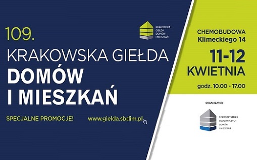 109. Krakowska Giełda Domów i Mieszkań już w kwietniu!