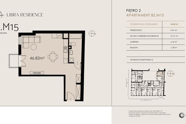 Plan inwestycji Libra Residence 1