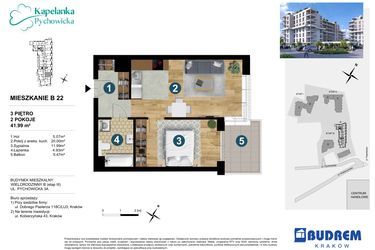Plan inwestycji Kapelanka-Pychowicka Etap III 1