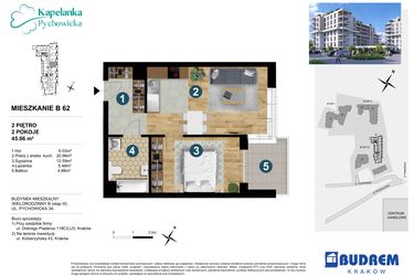 Plan inwestycji Kapelanka-Pychowicka Etap III 2