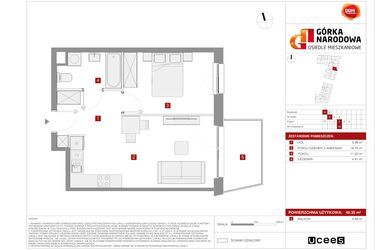 Plan inwestycji Osiedle Górka Narodowa etap 5 1