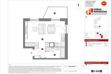 Plan inwestycji Osiedle Górka Narodowa etap 5 5
