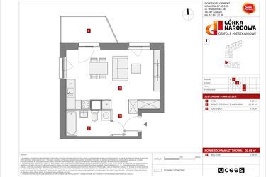 Plan inwestycji Osiedle Górka Narodowa etap 5 8