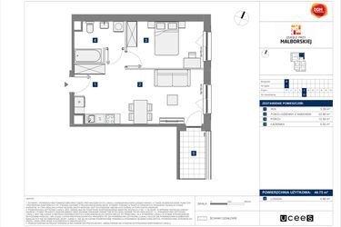 Plan inwestycji Osiedle przy Malborskiej II 5