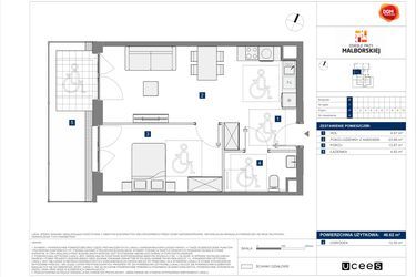 Plan inwestycji Osiedle przy Malborskiej II 6