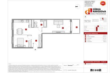 Plan inwestycji Osiedle Górka Narodowa 1
