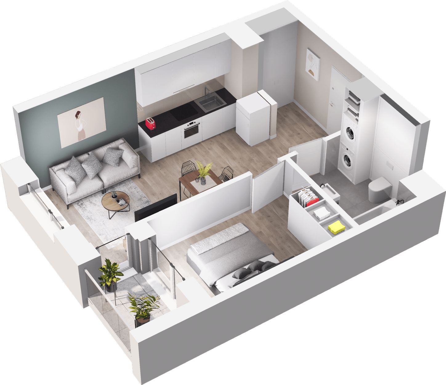 Plan inwestycji Piasta Towers bud. 86 i 86A 3