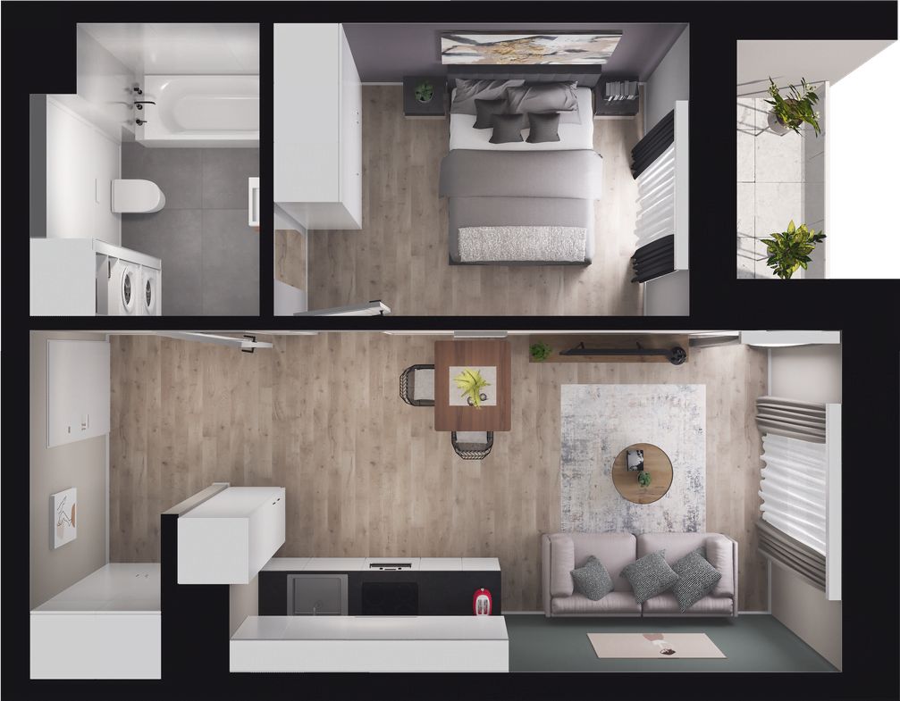 Plan inwestycji Piasta Towers bud. 86 i 86A 5