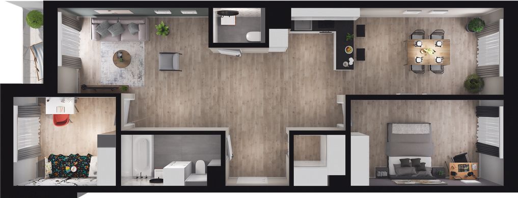 Plan inwestycji Piasta Towers bud. 86 i 86A 11