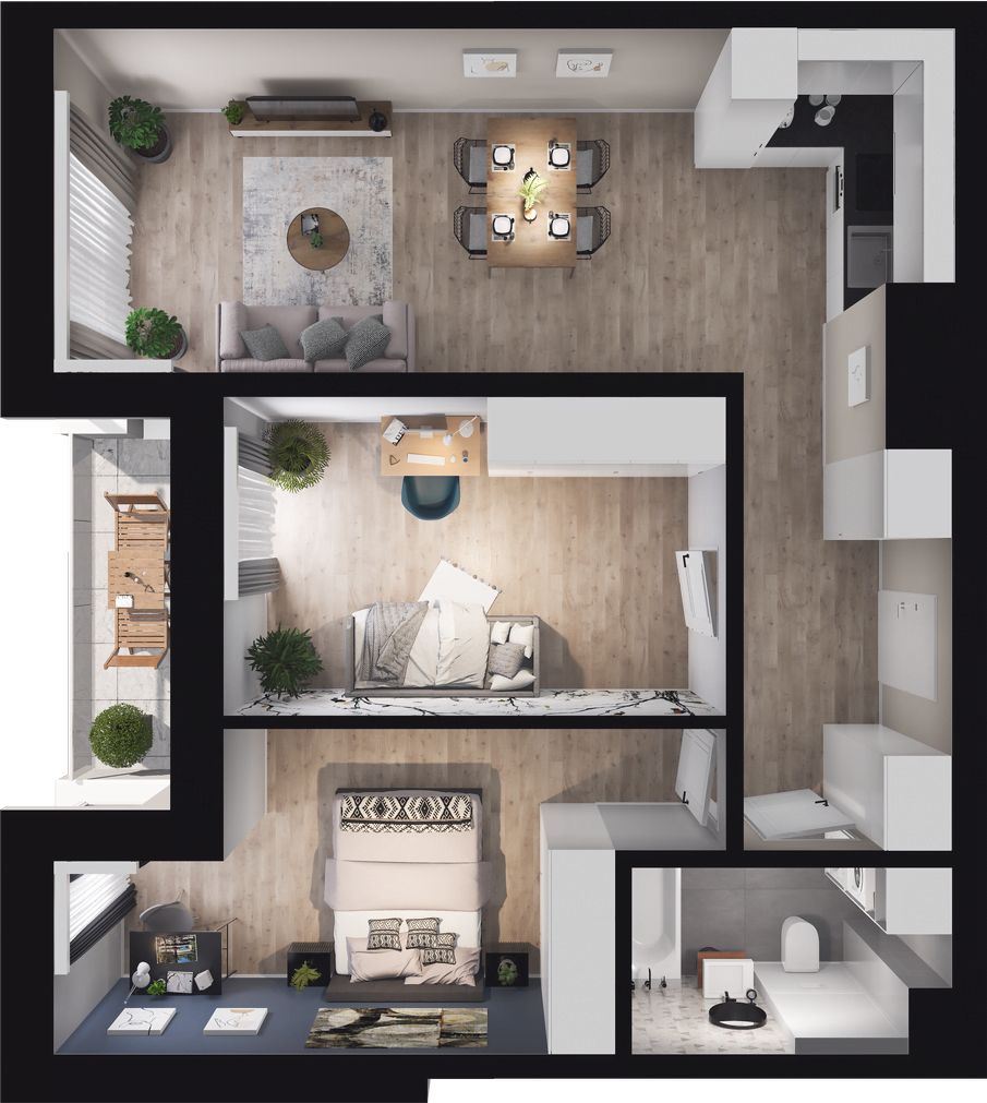 Plan inwestycji Piasta Towers bud. 86 i 86A 13