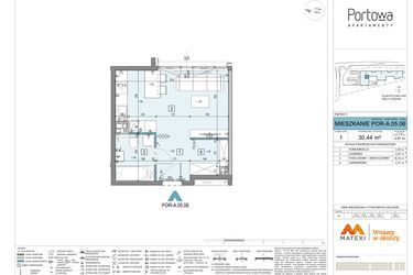 Plan inwestycji Apartamenty Portowa 2