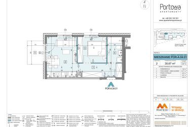 Plan inwestycji Apartamenty Portowa 4