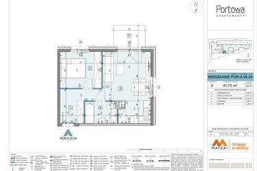 Plan inwestycji Apartamenty Portowa 5