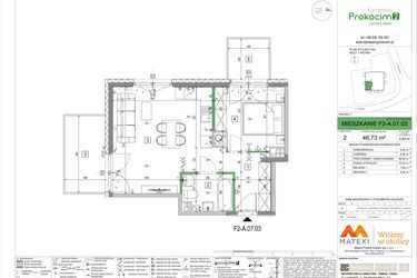Plan inwestycji Kameralny Prokocim 2 1