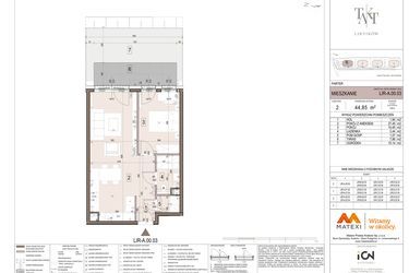 Plan inwestycji Takt Lirników 12