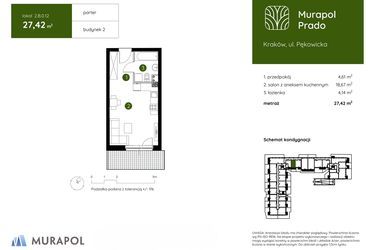 Plan inwestycji Murapol Prado 2
