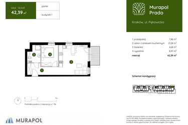 Plan inwestycji Murapol Prado 9