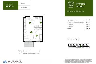 Plan inwestycji Murapol Prado 10