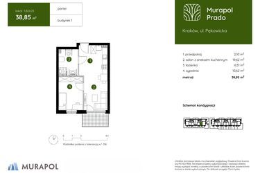 Plan inwestycji Murapol Prado 15