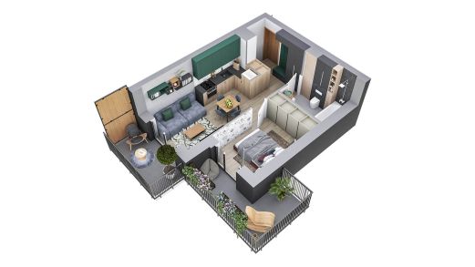 Plan inwestycji Viva Piast 5 8