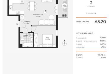 Plan inwestycji Enklawa Bukowa 13