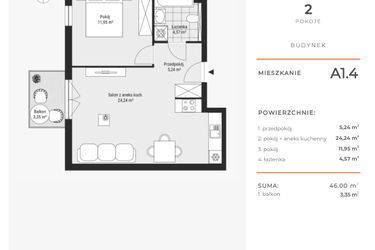Plan inwestycji Enklawa Bukowa 8
