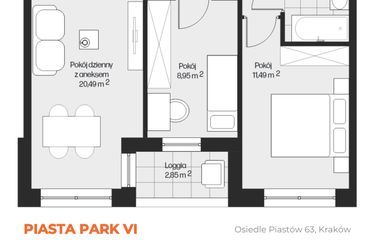 Plan inwestycji Piasta Park VI 7